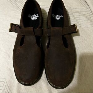 Dr. Martens Dark Brown zavala Mary Janes sz 11 L new
